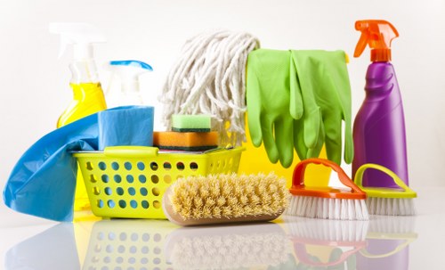 Deep carpet cleaning equipment used in a central London property