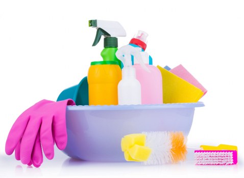 Detailed builders cleaning of surfaces and floors in a refurbished W1J home