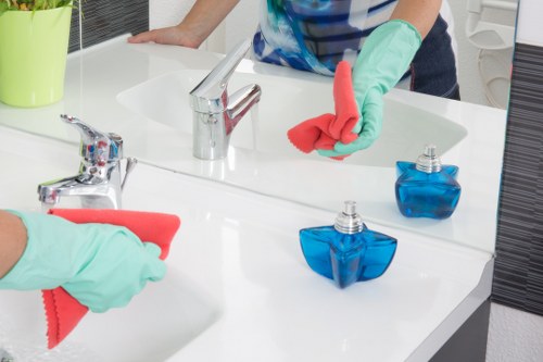 Local cleaning support for a W1J apartment or serviced home