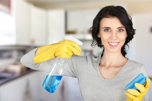 Regular home cleaning for a townhouse in W1J