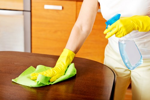 Residential rug cleaning service in a W1J apartment